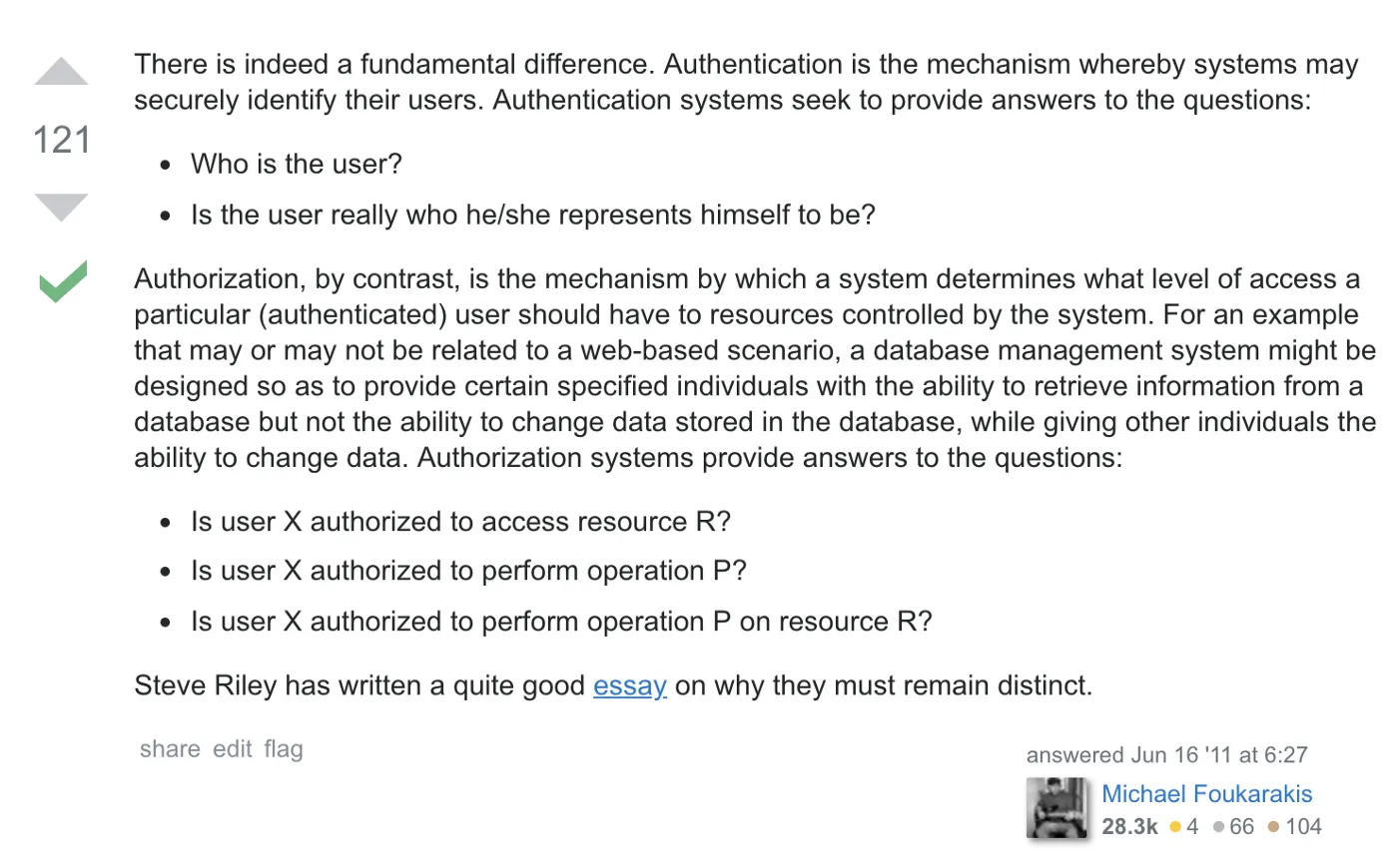 StackOverflow Answer StackOverflow Answer